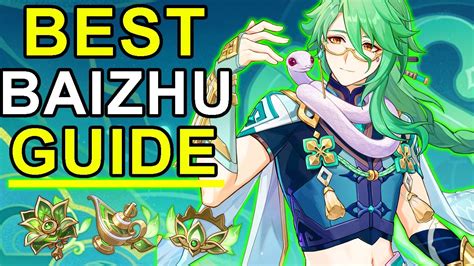 best baizhu weapon|Baizhu Guide and Best Builds